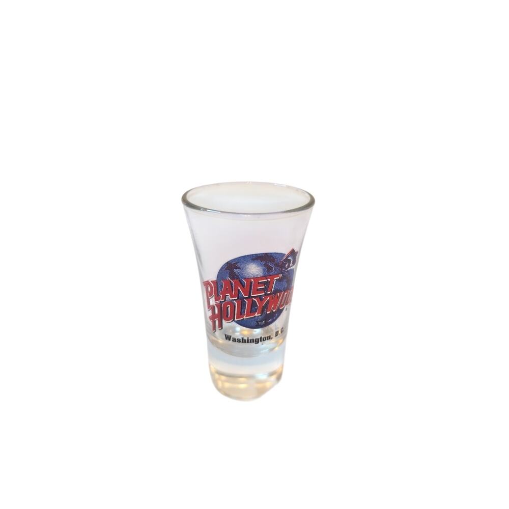 Vtg Planet Hollywood Washington D. C. Shot Glass